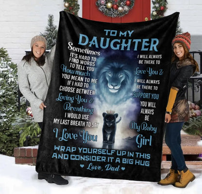 Wrap Yourself up in This and Consider a Big Hug Blanket