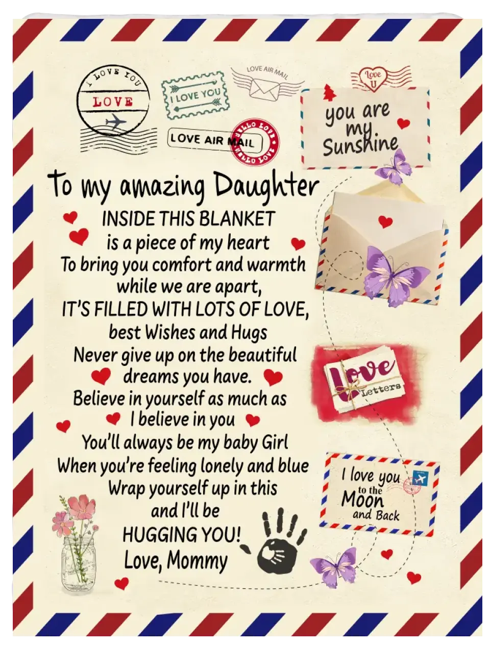 To My Amazing Daughter | Birthday Gift | Christmas Gift |