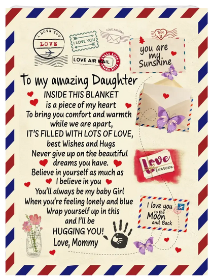 To My Amazing Daughter | Birthday Gift | Christmas Gift |