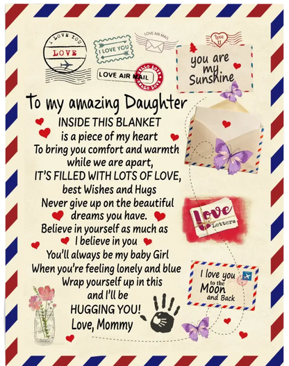 To My Amazing Daughter | Birthday Gift | Christmas Gift |