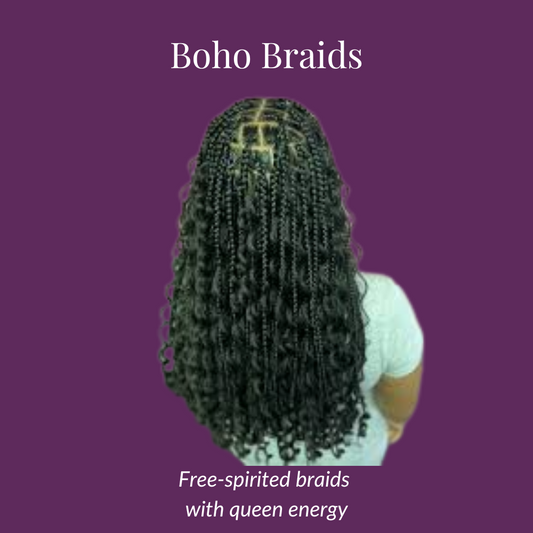 Boho Knotless Braid