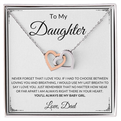 To my daughter |from dad | love | birthday | back to school gift